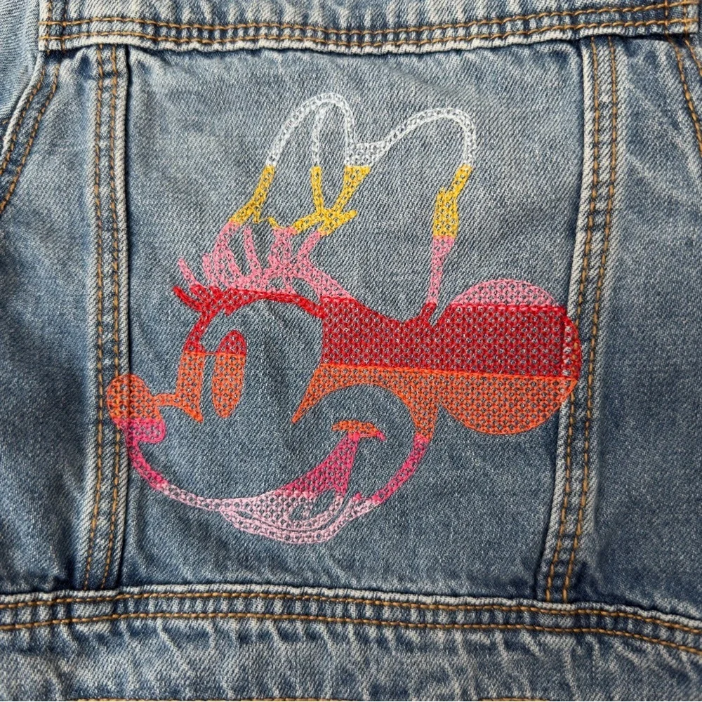babyGAP Disney Minnie Mouse Blue Denim Baby Jacket 12-18mos